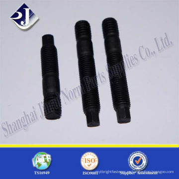 TS 16949 Grado 8 Plain Black Doble tornillos